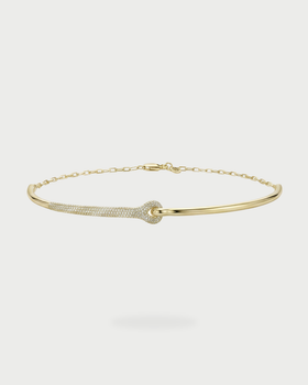 KNOT CHOKER GOLD