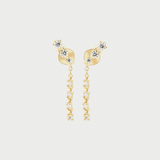 STONES DROPS EARRINGS