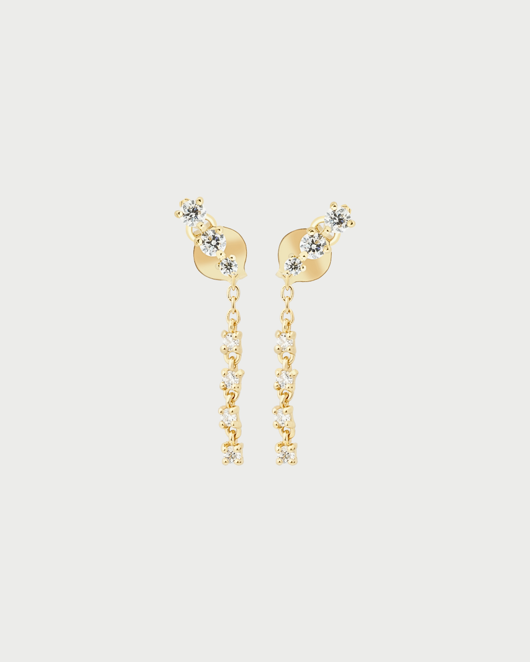 STONES DROPS EARRINGS