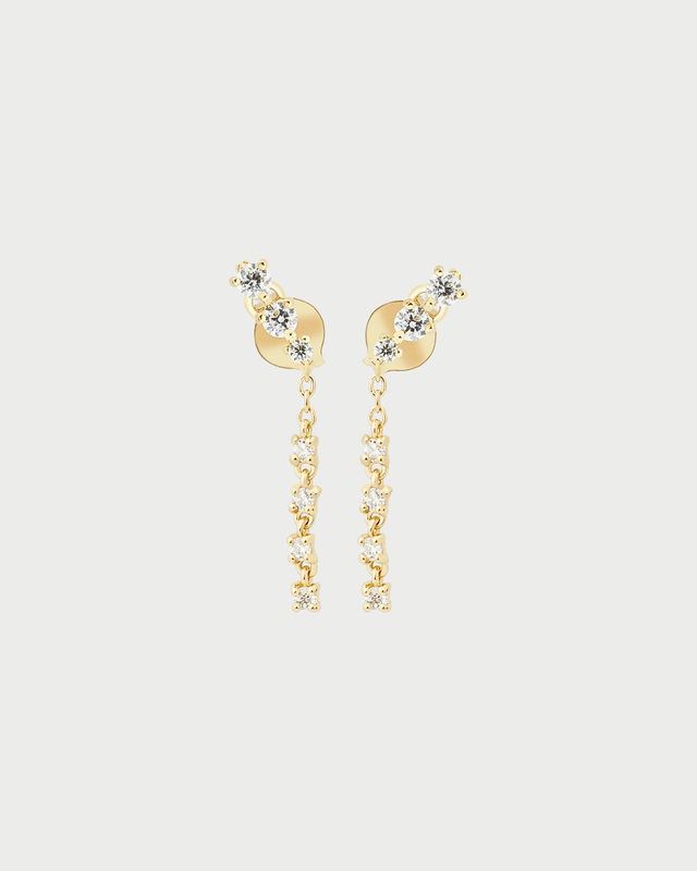 STONES DROPS EARRINGS