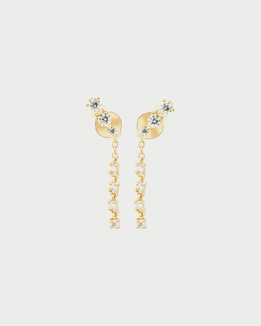 STONES DROPS EARRINGS