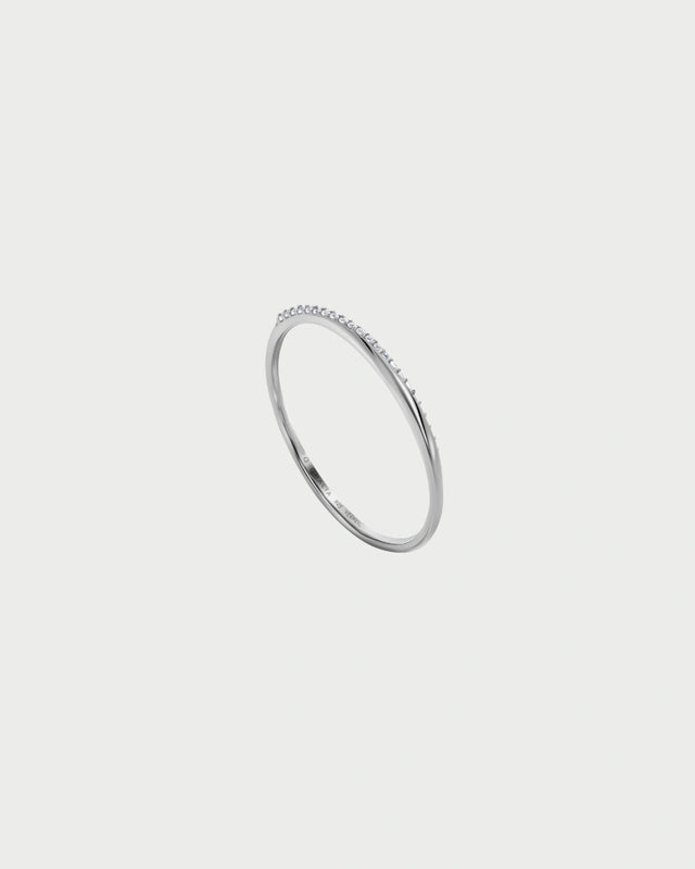 WAVES RING SILVER