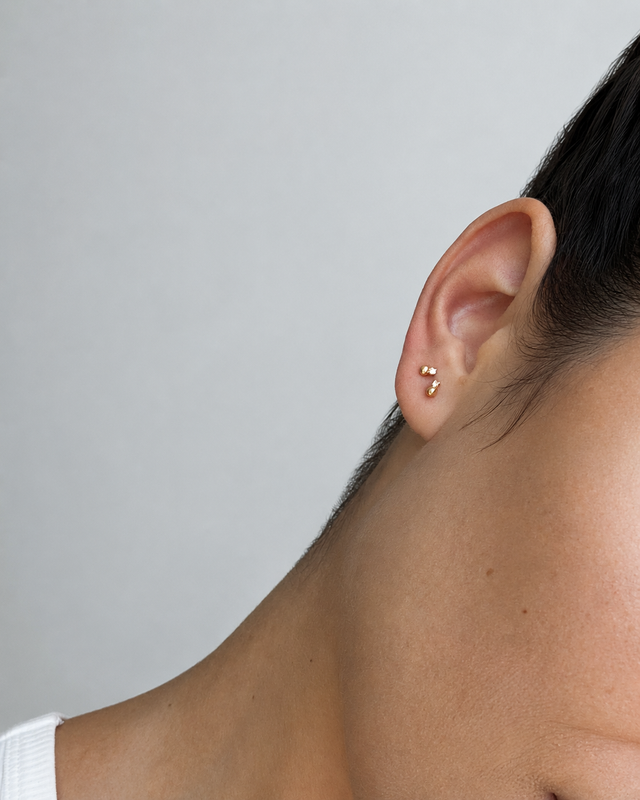 DUO STUDS EARRINGS
