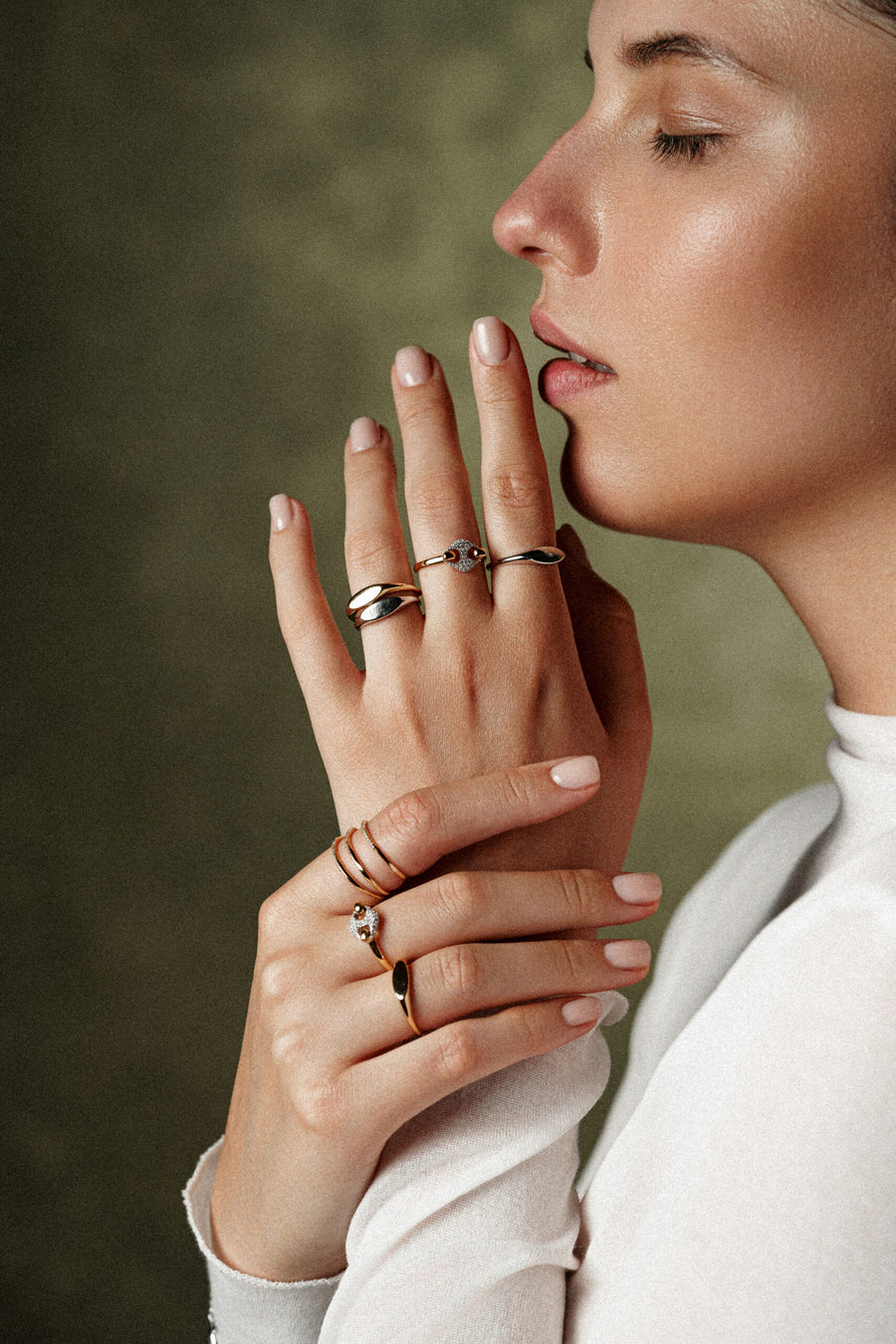 WAVES RING GOLD