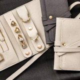 JEWELRY MINI SUEDE WRAP BAG