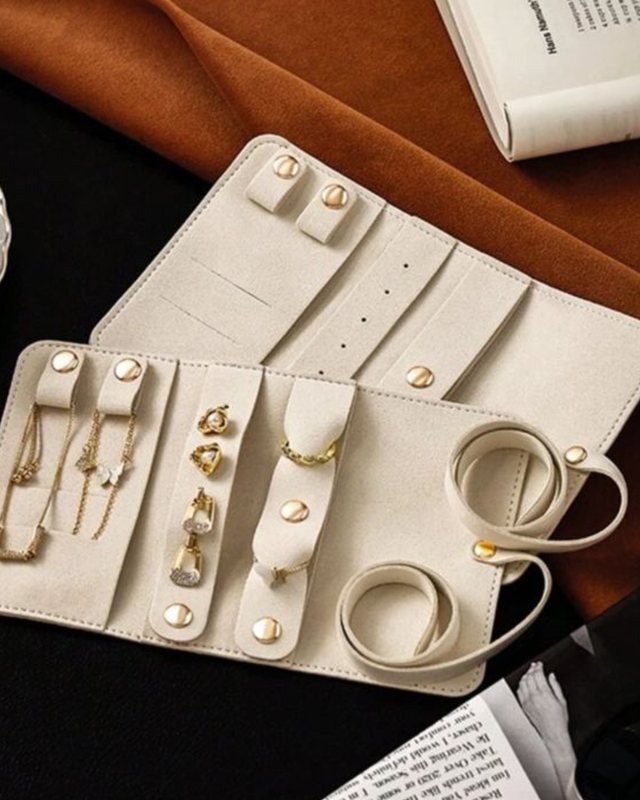 JEWELRY MINI SUEDE WRAP BAG