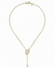 T-BAR KNOT NECKLACE GOLD