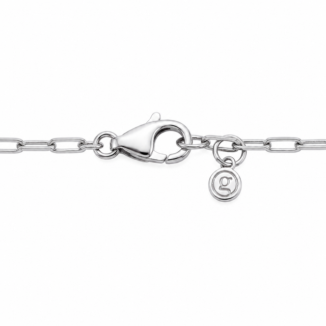 T-BAR KNOT NECKLACE SILVER