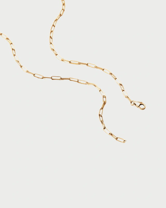CABLE CHAIN NECKLACE GOLD