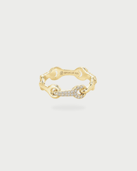 KNOT BRIDGE RING GOLD