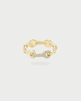 KNOT BRIDGE RING GOLD