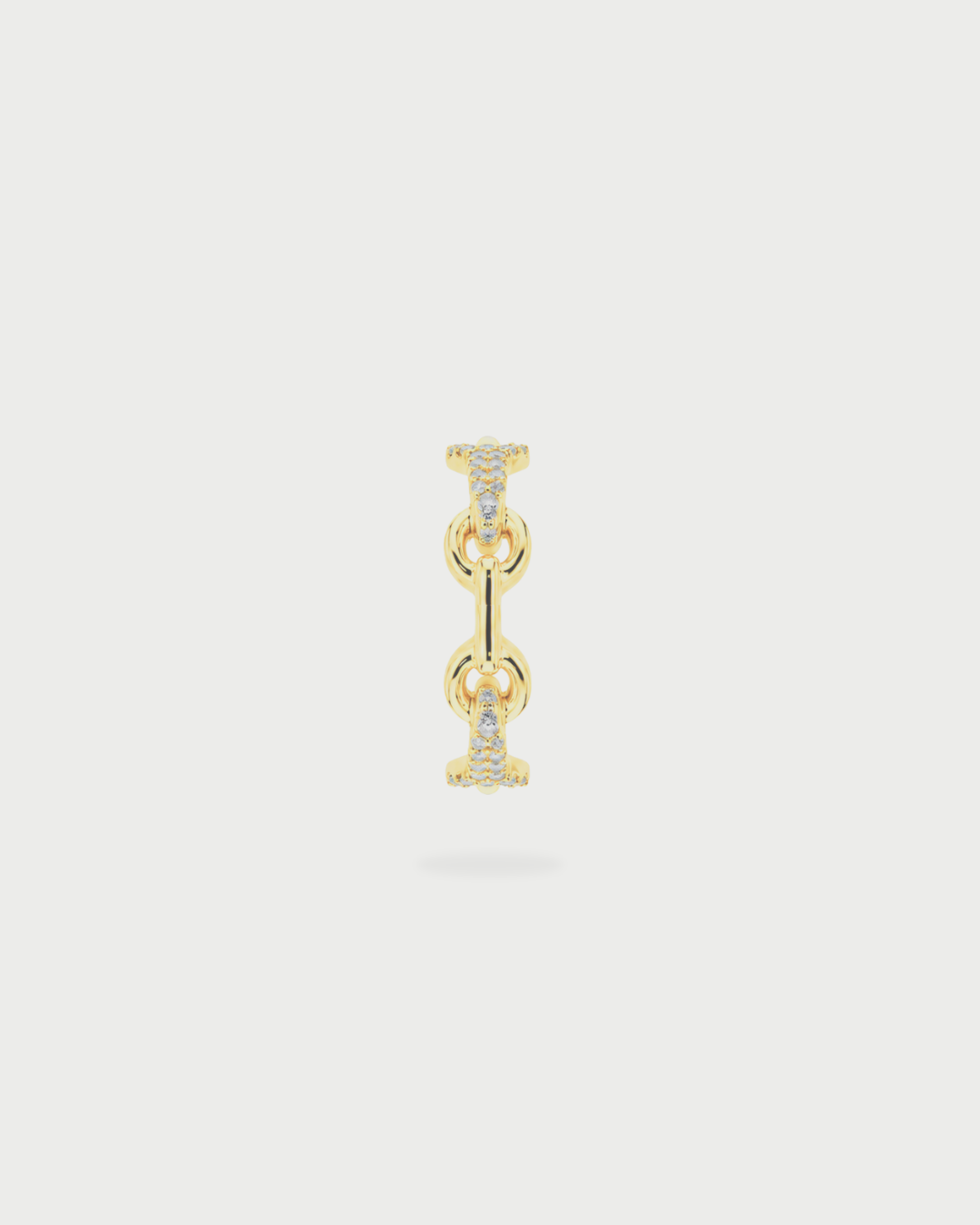 KNOT BRIDGE RING GOLD