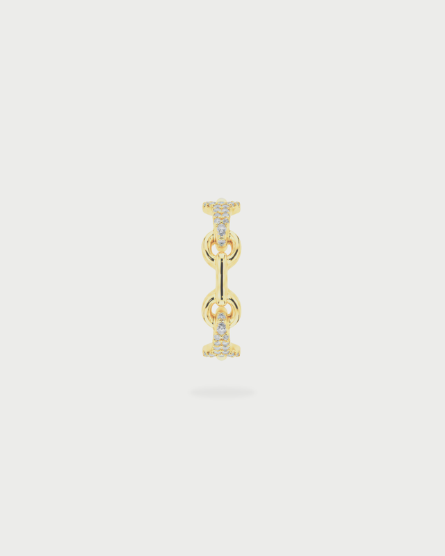 KNOT BRIDGE RING GOLD