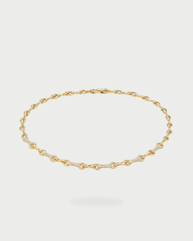 KNOT BRIDGE NECKLACE GOLD
