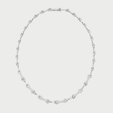 KNOT BRIDGE NECKLACE SILVER