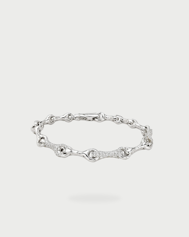 KNOT BRIDGE BRACELET SILVER