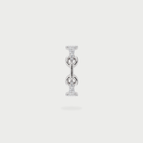 KNOT BRIDGE RING SILVER