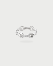 KNOT BRIDGE RING SILVER