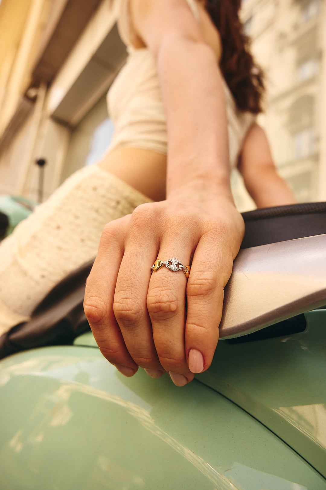 INFINITY BRIDGE RING